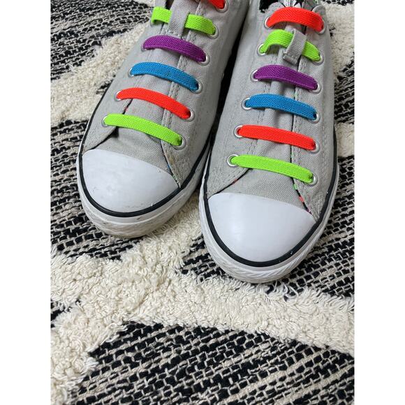 Converse All Start Classis Canvas Tennis Shoes Unisex size 5 Colorful Sneaker - Picture 2 of 7